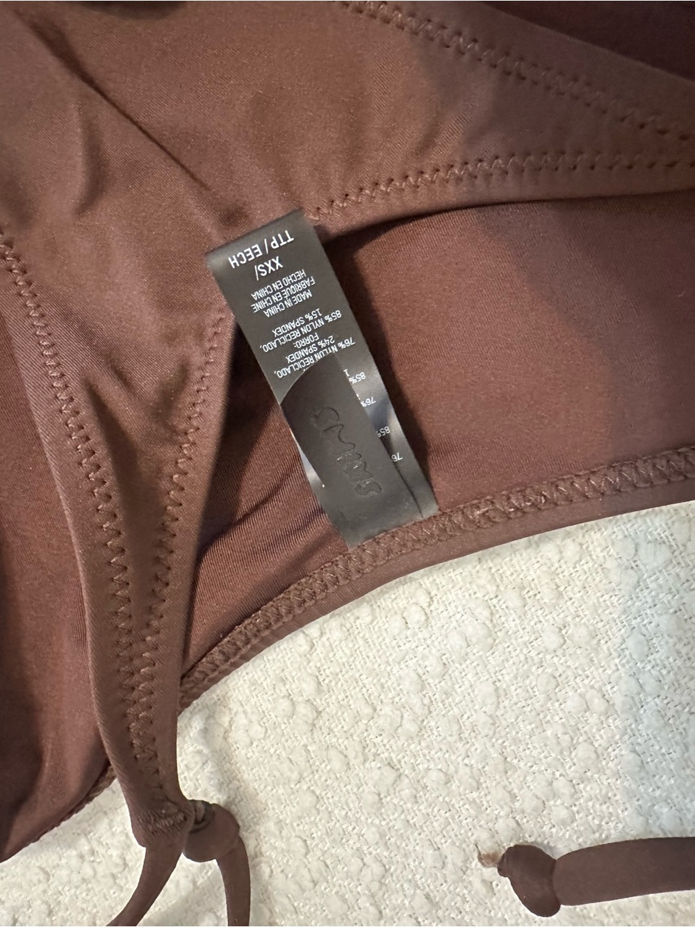 Skims Dipped Tie Bikini Bottoms - Picture 2 of 3